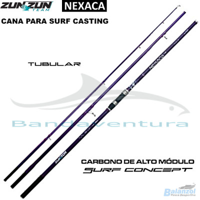 ZUNZUN CANA NEXACA 3 SECÇÕES (4.20M / 100-200G)