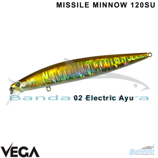 VEGA MISSILE MINNOW 120SU LURE