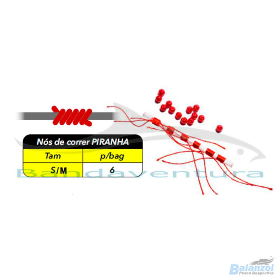 KASHIMA PIRANHA SLIDING KNOTS SIZE S/M