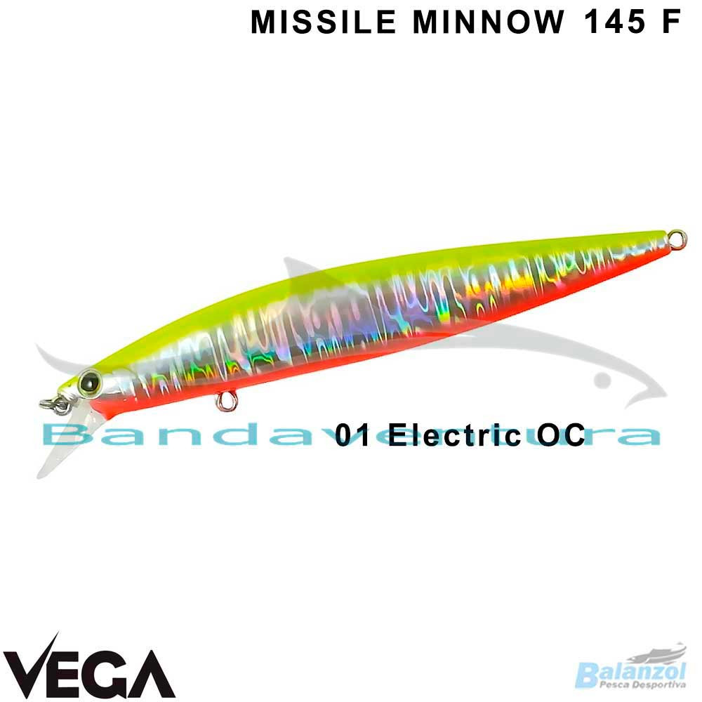 VEGA AMOSTRA MISSILE MINNOW 145F