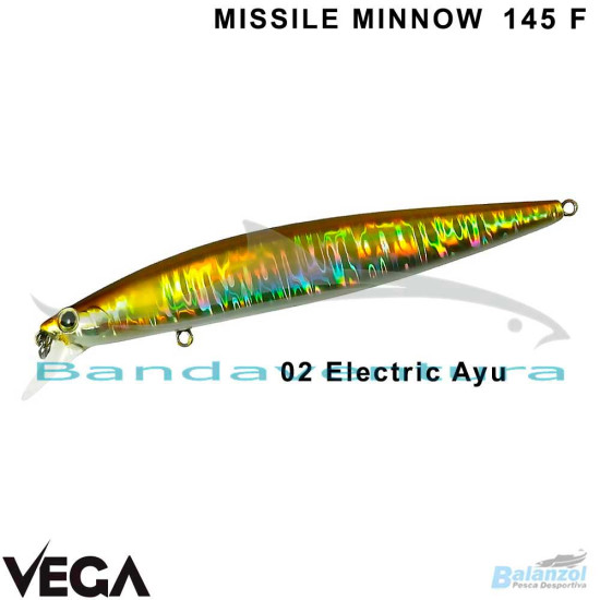 VEGA AMOSTRA MISSILE MINNOW...