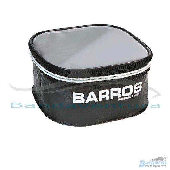 BARROS BOLSA DE ACESSÓRIOS COM TAMPA TRANSPARENTE SÉRIE EVA HARD