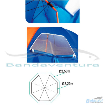 COLMIC GUARDA-SOL BEACH UMBRELLA