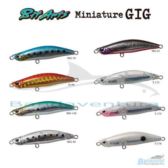 PALMS BITARTS MINIATURE GIG SINKING PENCIL LURE