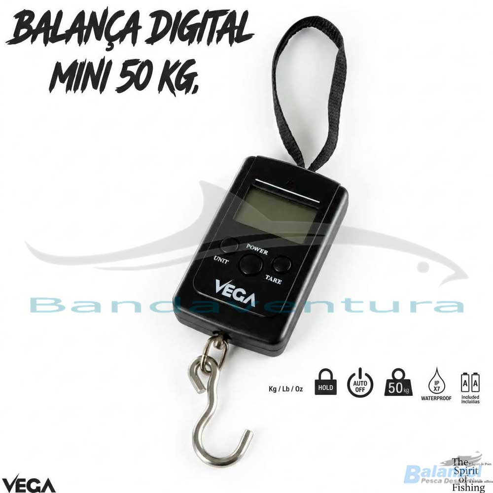 VEGA MINI DIGITAL SCALE 50KG / 10G