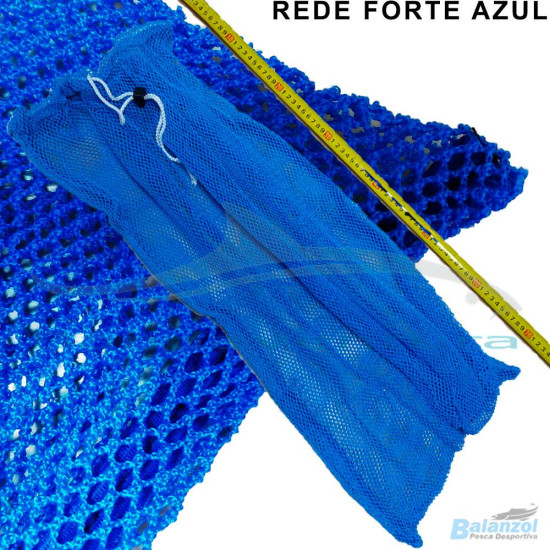 K21 SACO DE REDE FORTE AZUL