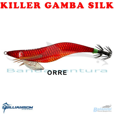 WILLIAMSON KILLER SHRIMP SILK SQUID JIG 2.5
