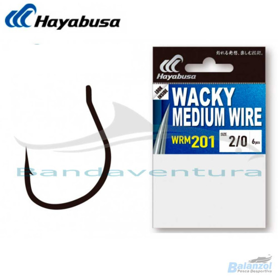 HAYABUSA WACKI MEDIUM WIRE HOOK WRM 201