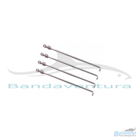 ADC HASTE PARA CHUMBO COM ROLLING INOX 316 100PCS