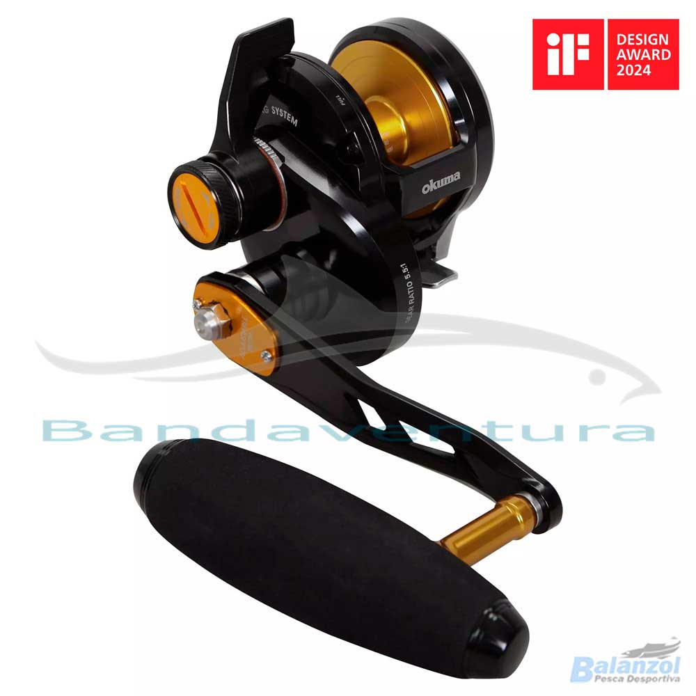 OKUMA TESORO LDJ TLJ-2000NLA LEVER DRAG REEL