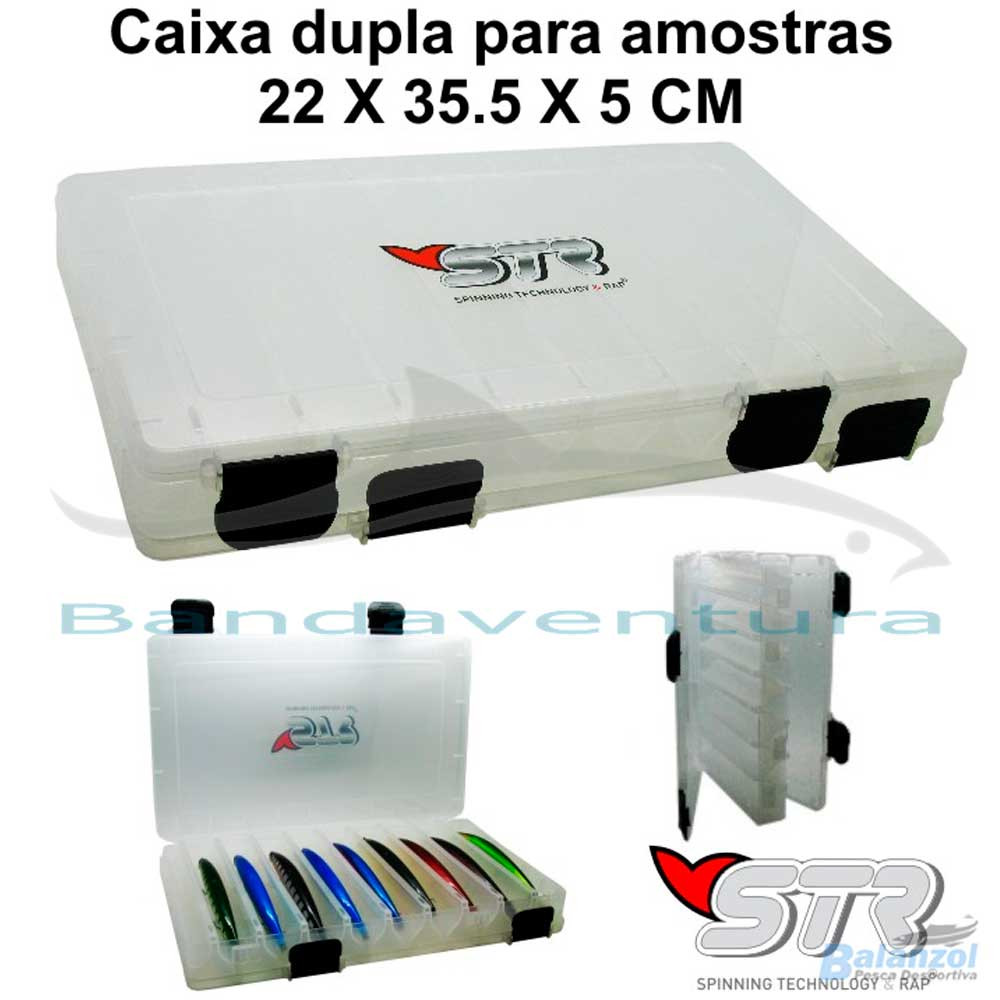 STR CAIXA DUPLA PARA AMOSTRAS XL