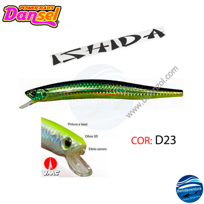 DANSEL ISHIDA 12.5CM-19GR
