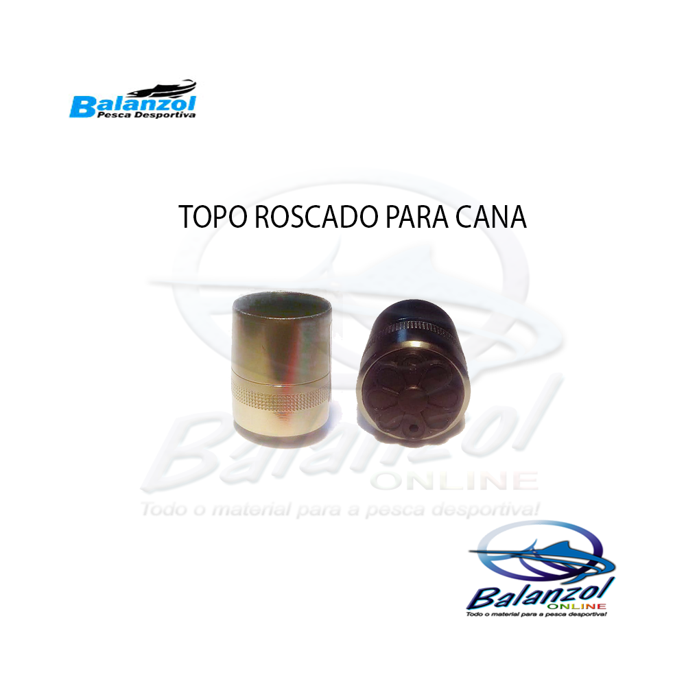 TOPO ROSCADO PARA CANA