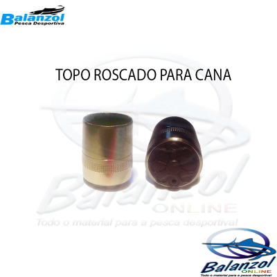 TOPO ROSCADO PARA CANA
